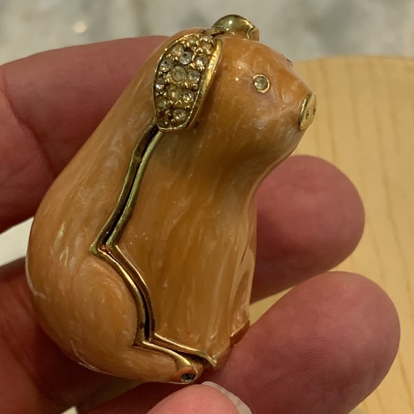 Vintage Estee Lauder Pig Heaven Compact - Picture 5 of 6